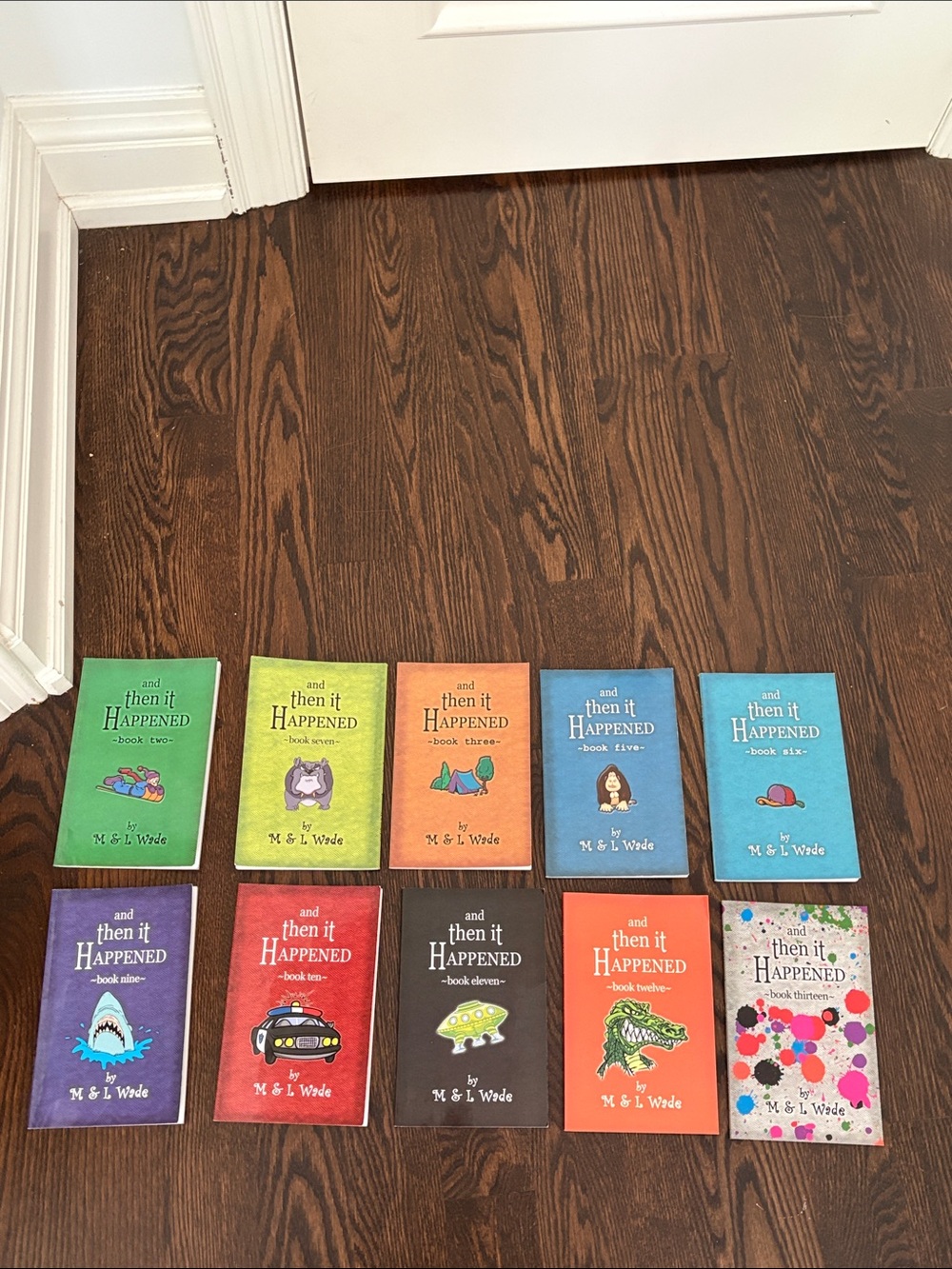 'And Then It Happened' Colored Book Set - Assorted Colors 10 books